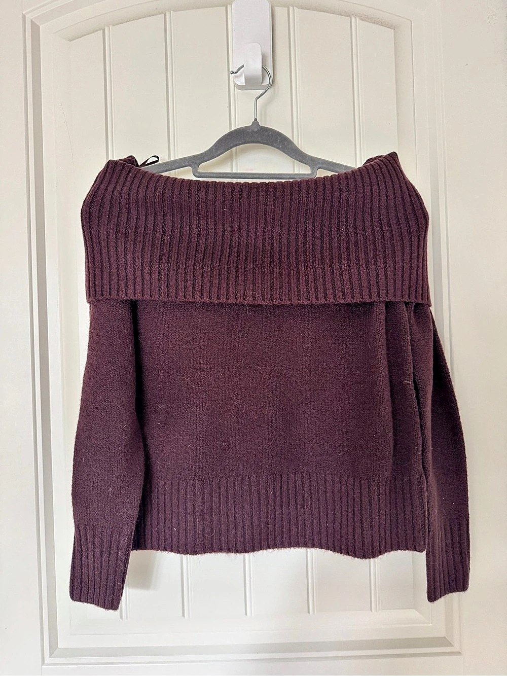 REITMANS Sweater Off-the-Shoulder Purple XXS